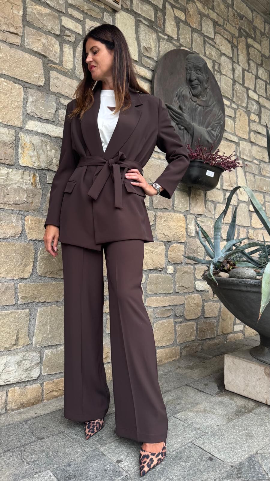 GIACCA VESTAGLIA CIOCCOLATO