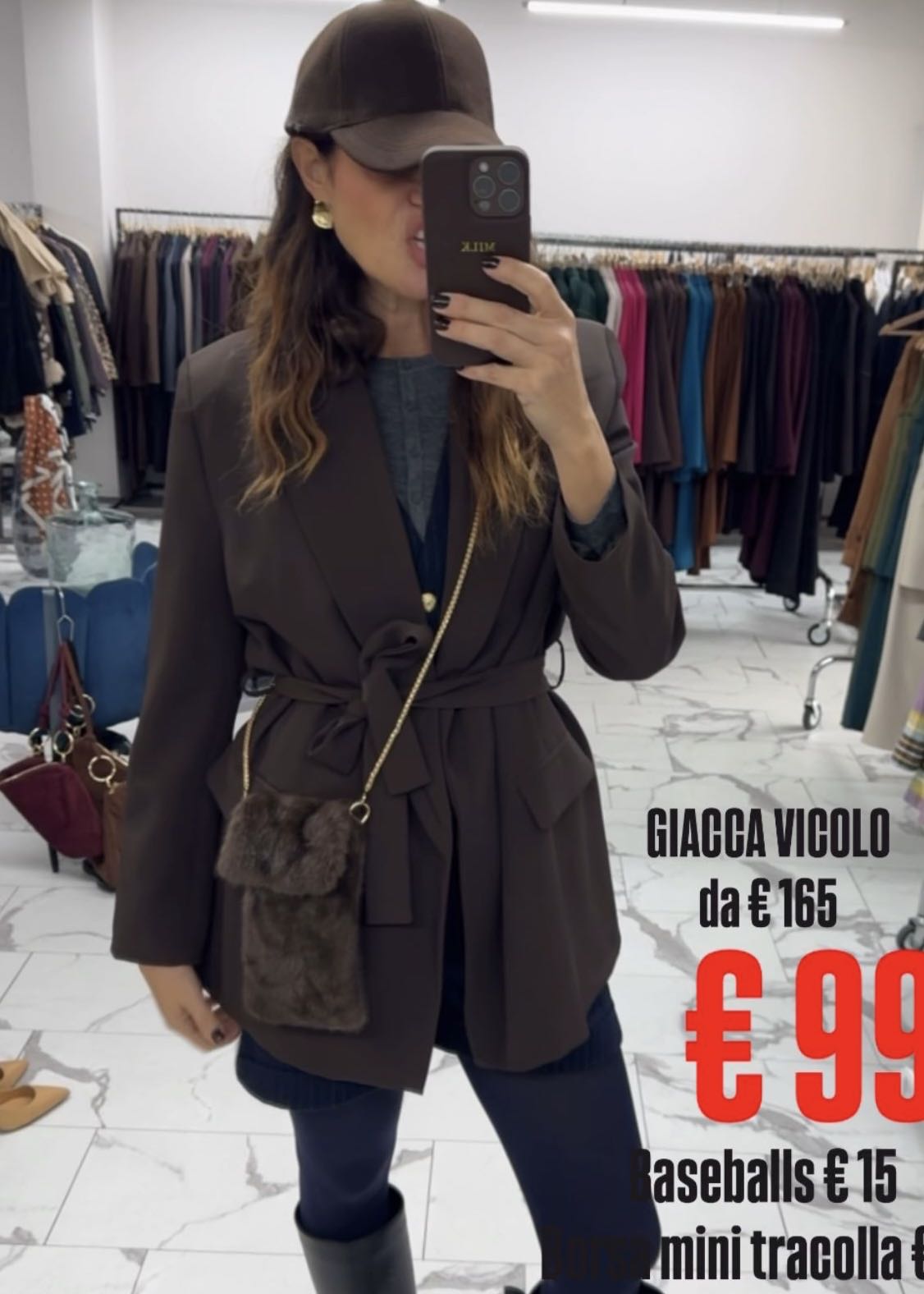 GIACCA VESTAGLIA CIOCCOLATO