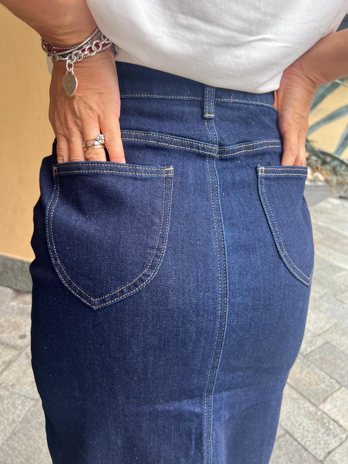 GONNA LONGUETTE JEANS