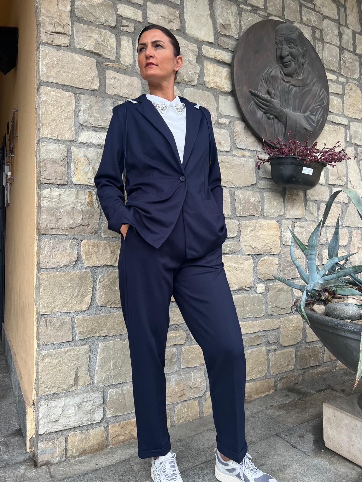 COMPLETO SPORTY CHIC BLU