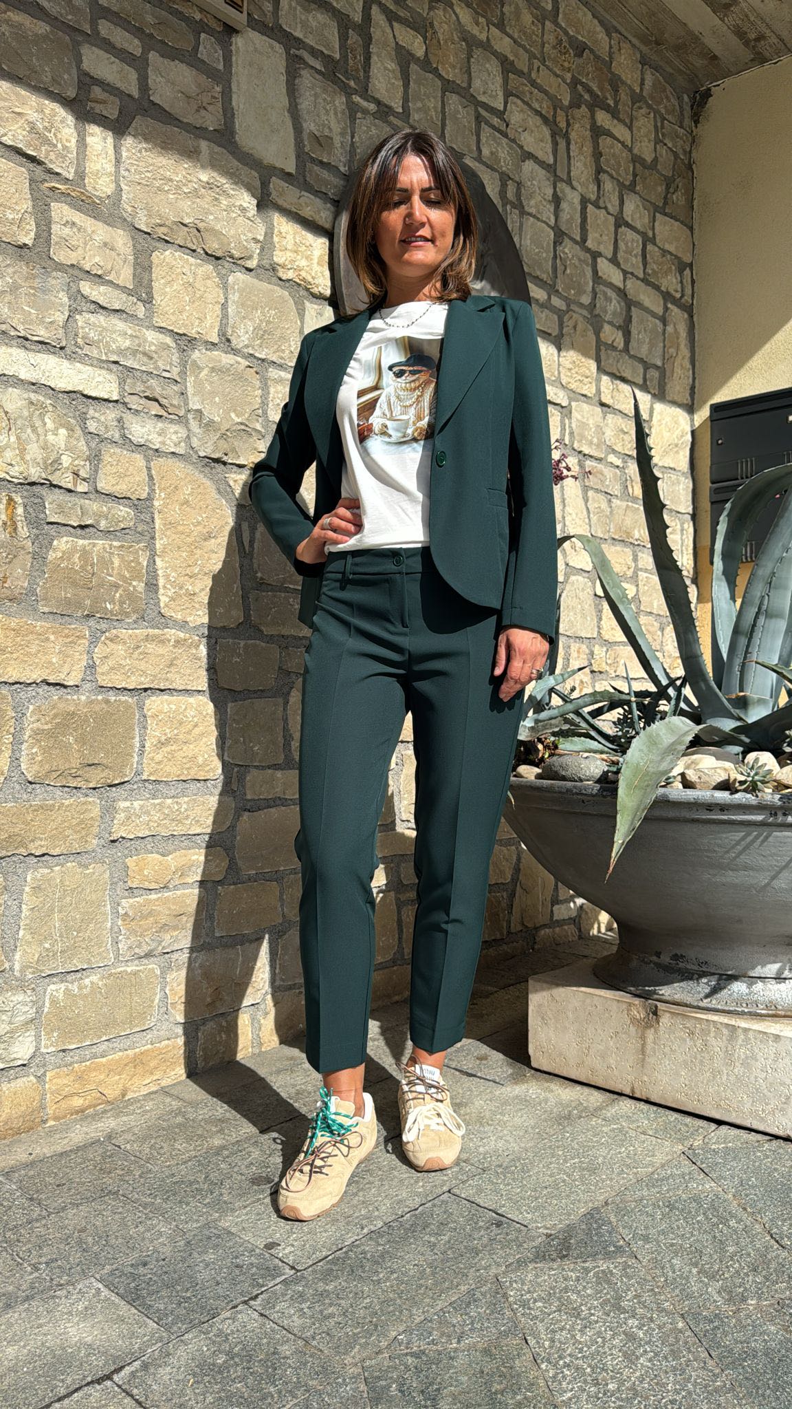 TAILLEUR BASIC VERDE