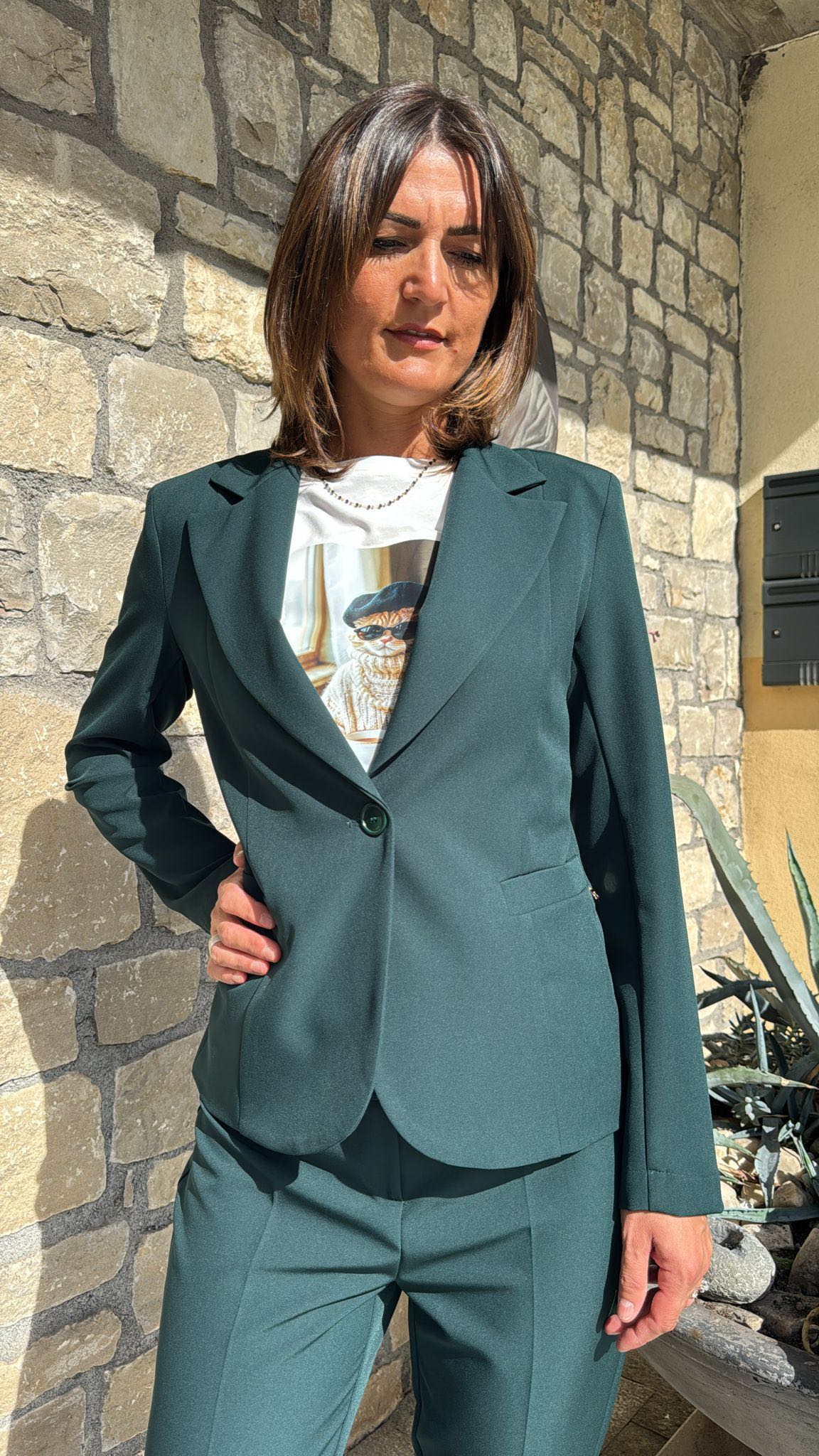 TAILLEUR BASIC VERDE