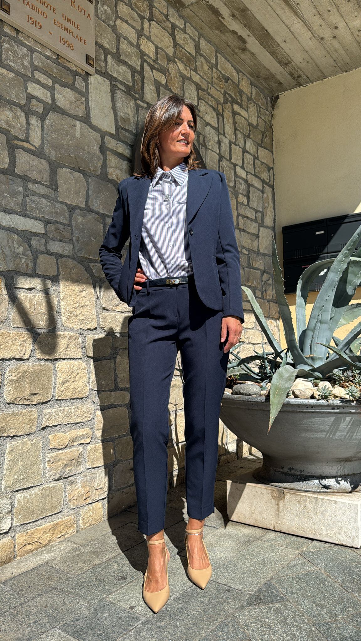 TAILLEUR BASIC BLU