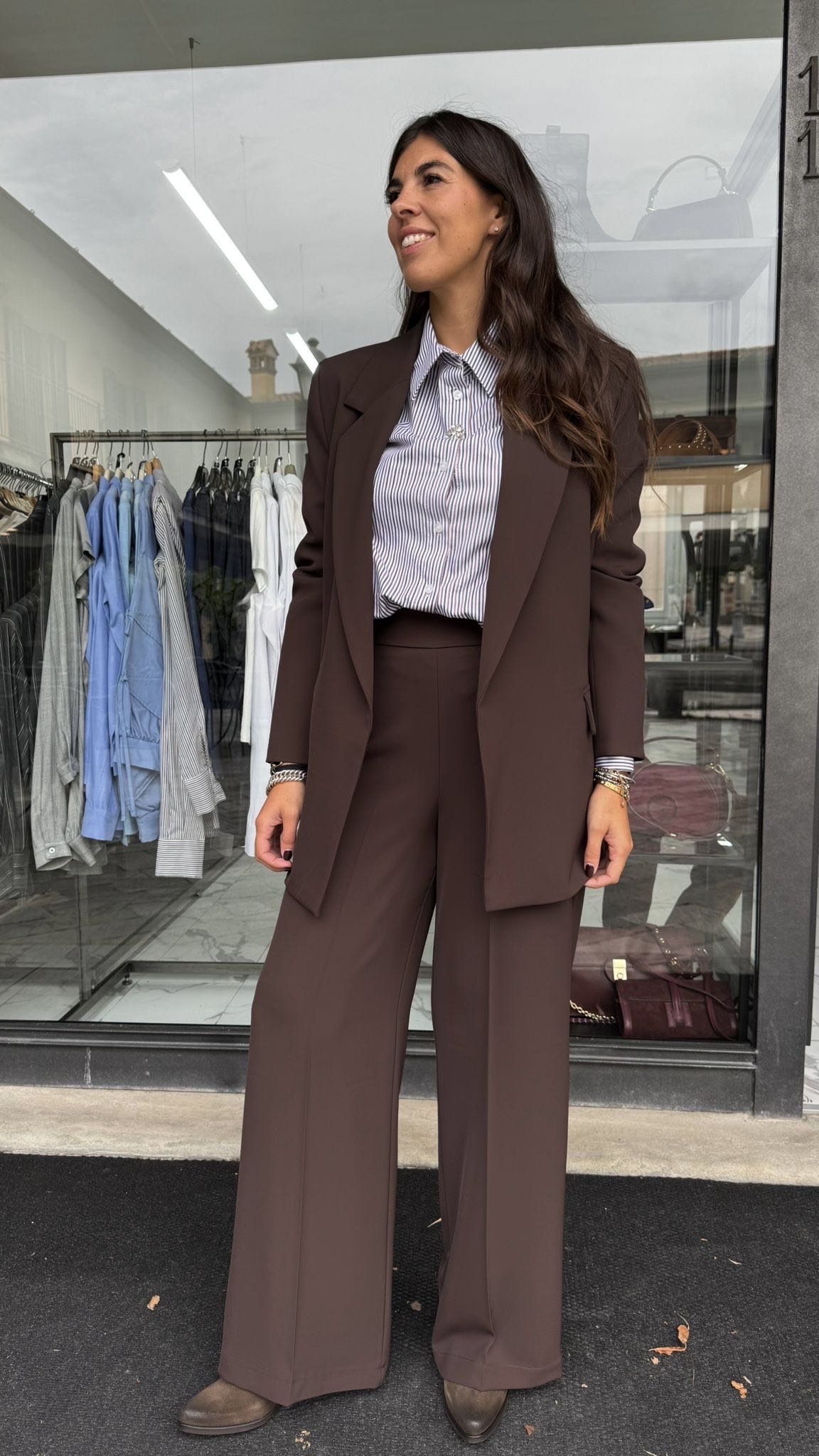 CAMICIA RIGATA SPILLA