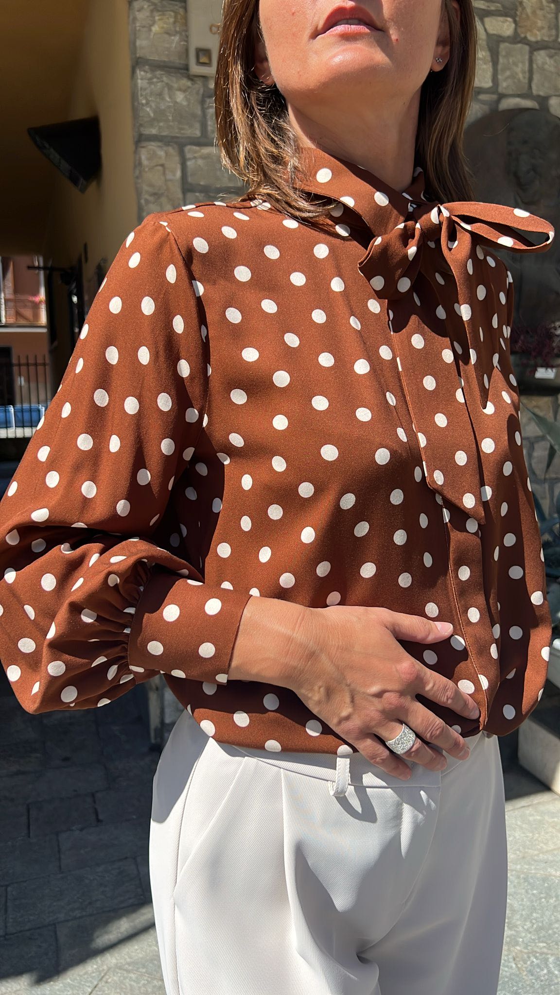 CAMICIA POIS TABACCO