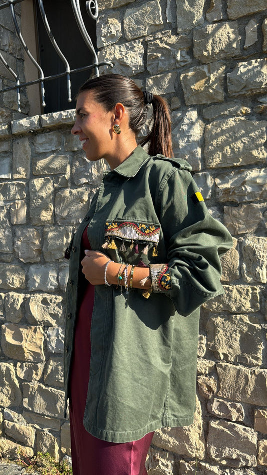 SAHARIANA CON APPLICAZIONI