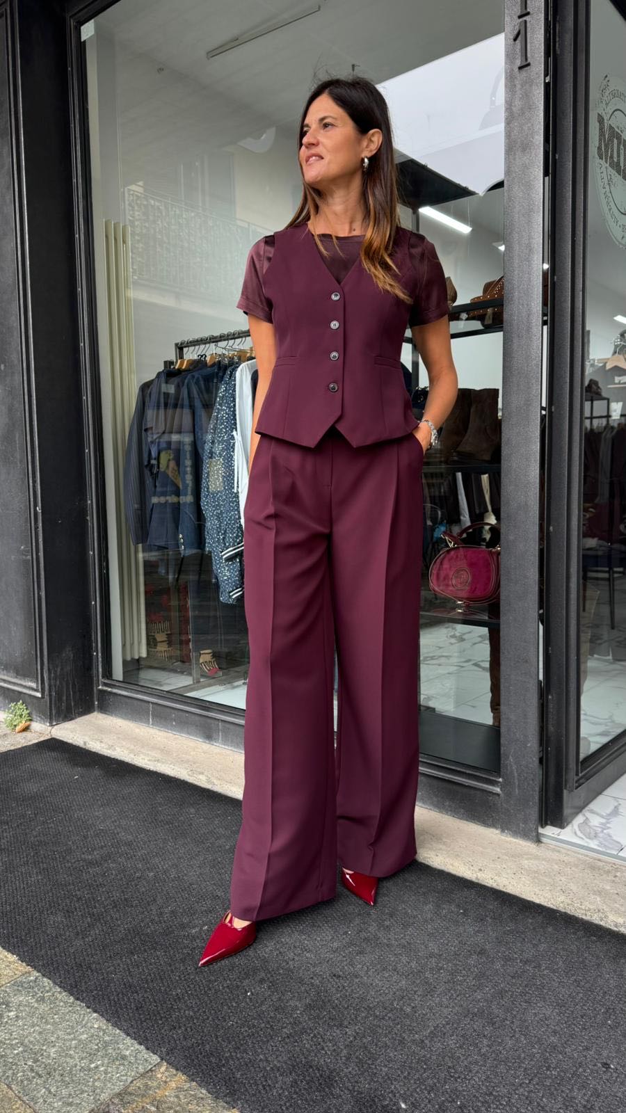 COMPLETO GILET VINACCIA