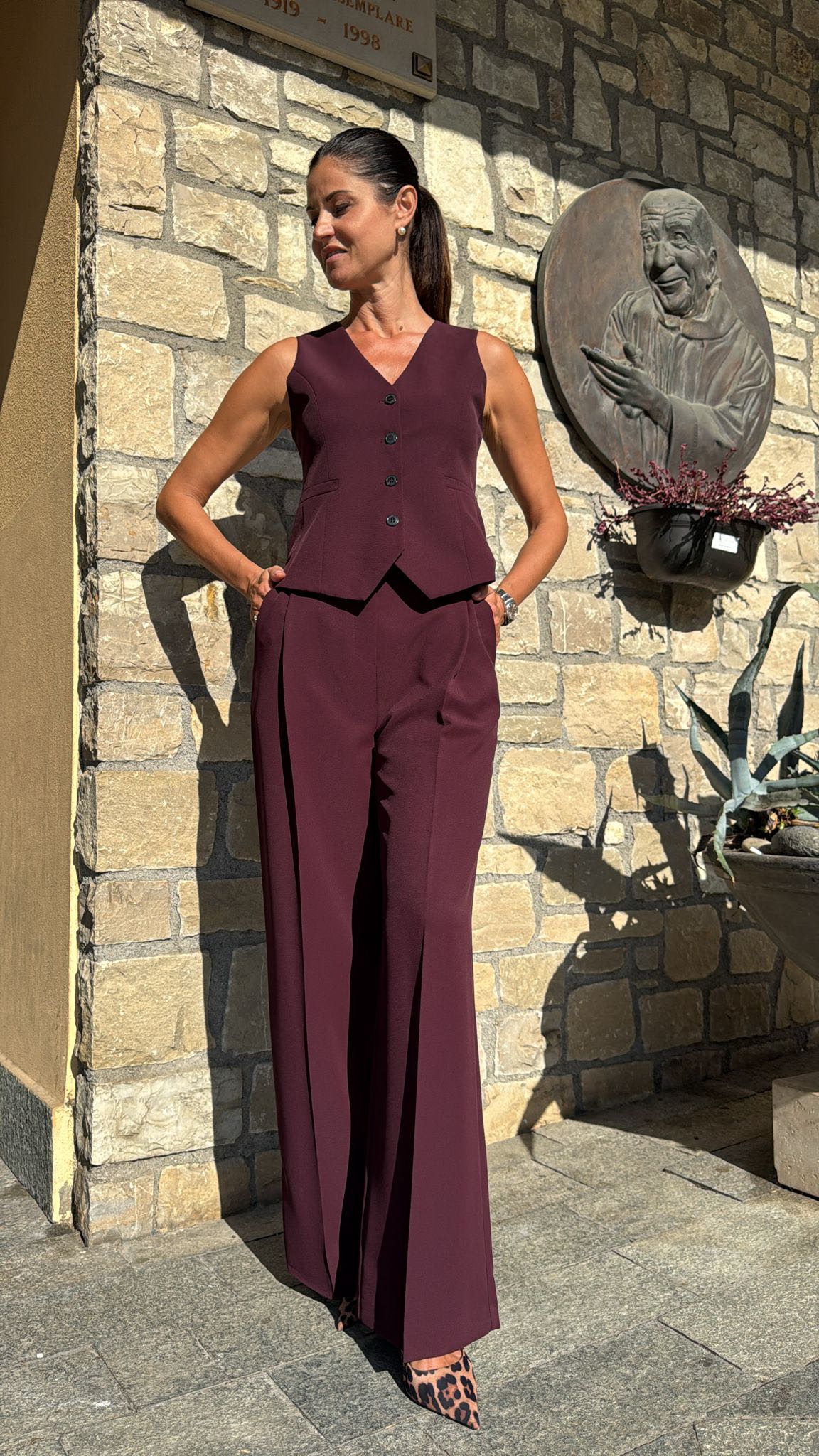 COMPLETO GILET VINACCIA