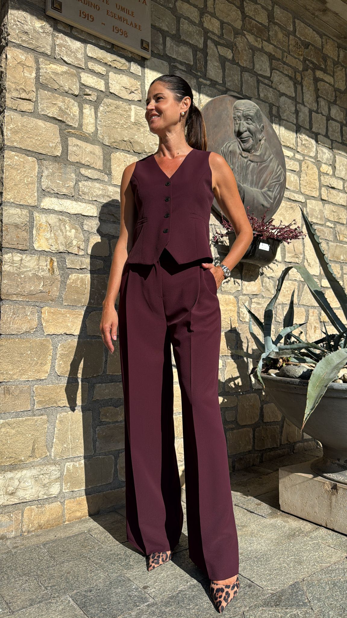 COMPLETO GILET VINACCIA