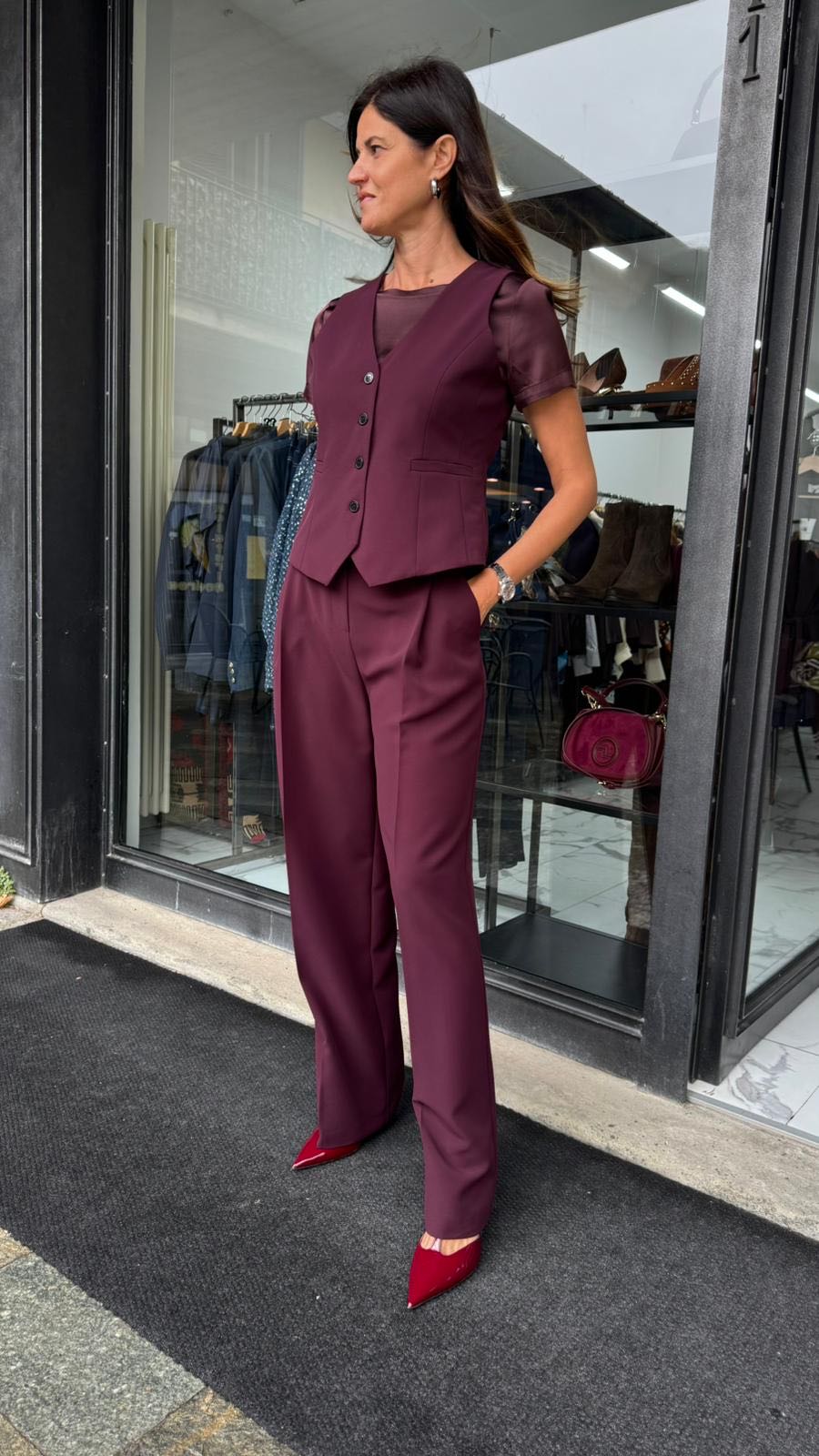 COMPLETO GILET VINACCIA