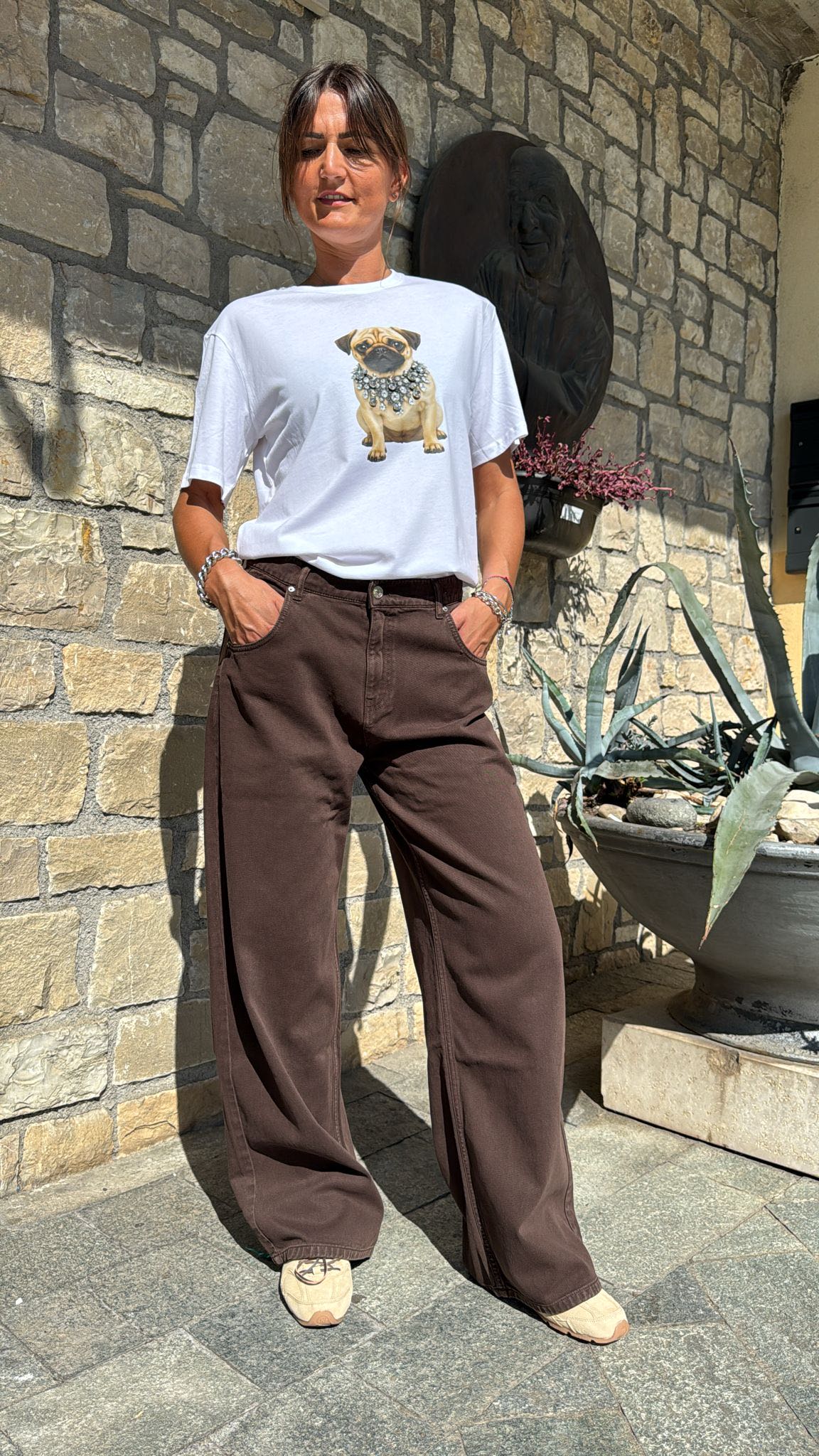 JEANS MIA CIOCCOLATO
