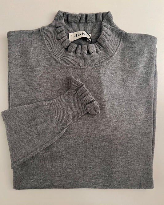 MAGLIONCINO VOLANT GRIGIO