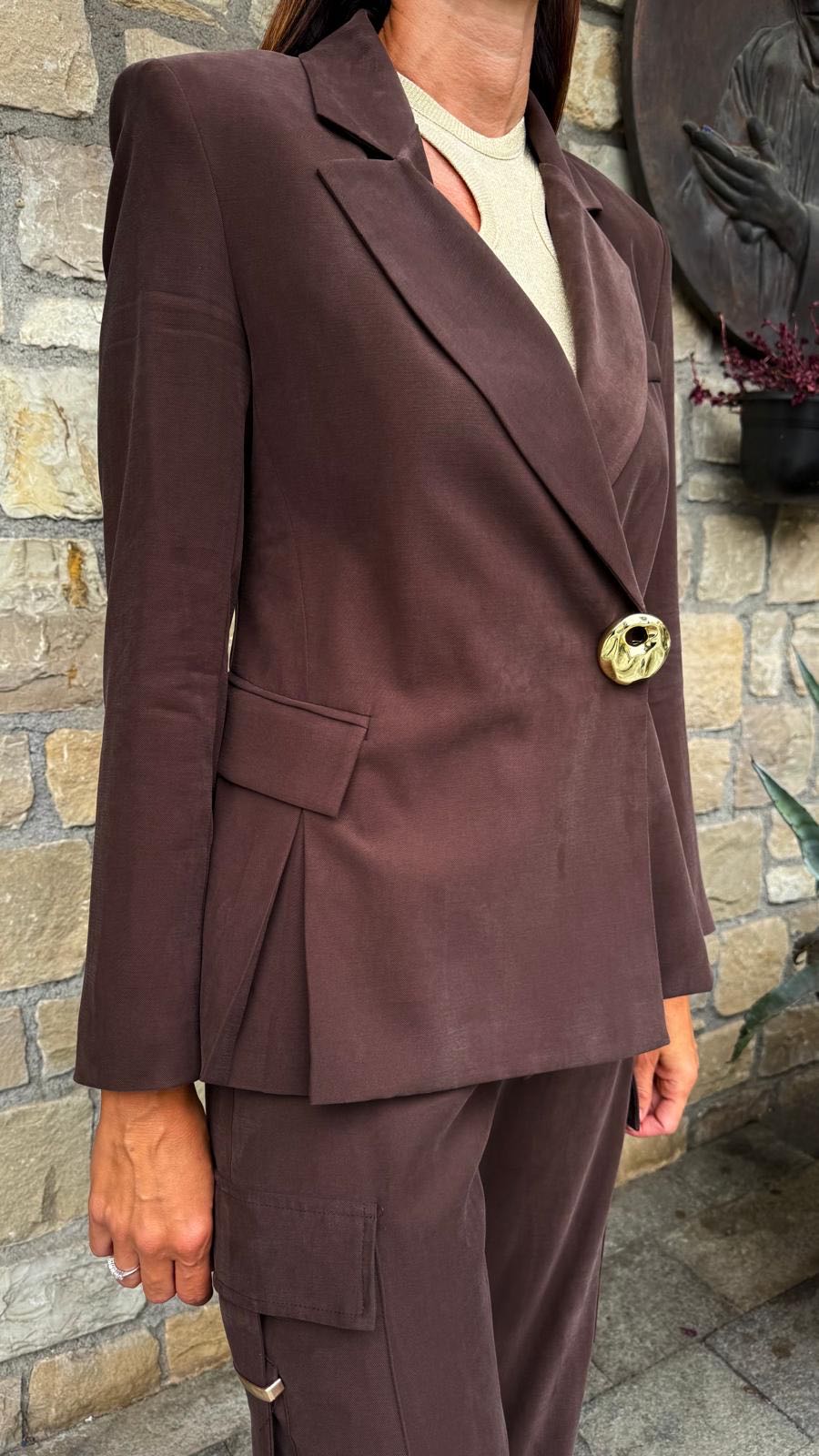 COMPLETO SPILLA ORO CIOCCOLATO