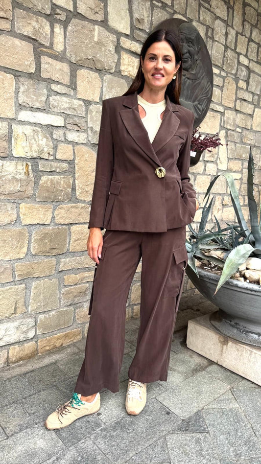 COMPLETO SPILLA ORO CIOCCOLATO