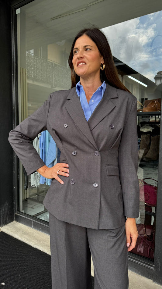 GIACCA AVVITATA GRIGIA