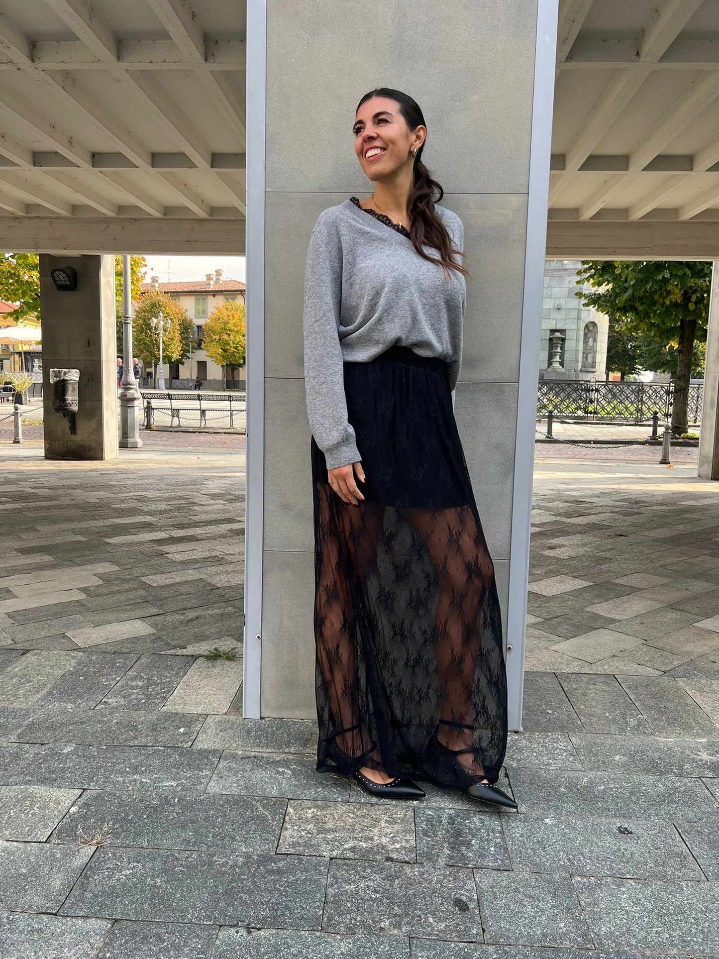 GONNA LUNGA PIZZO NERA