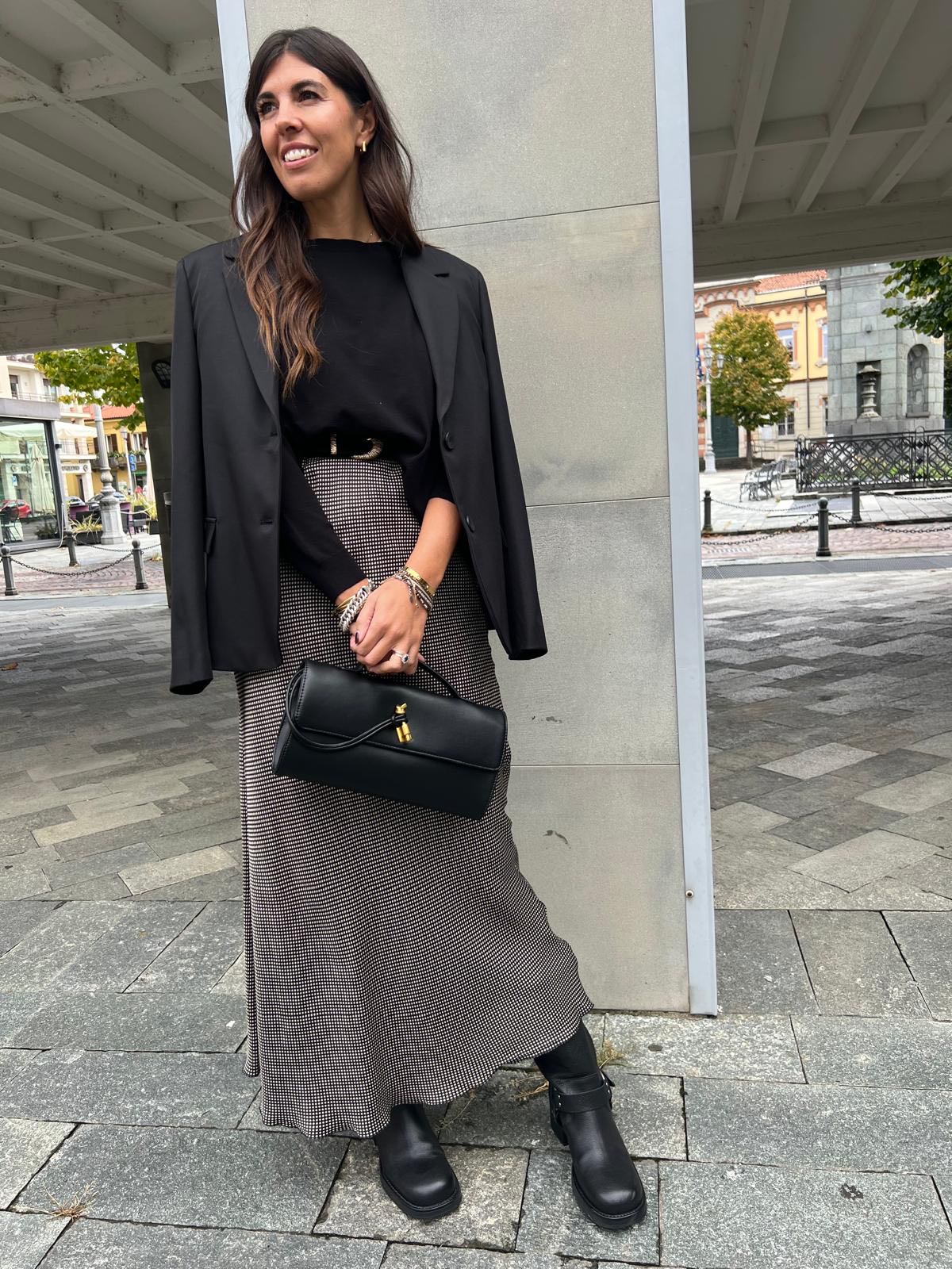 GIACCA FODERATA MONOPETTO NERA