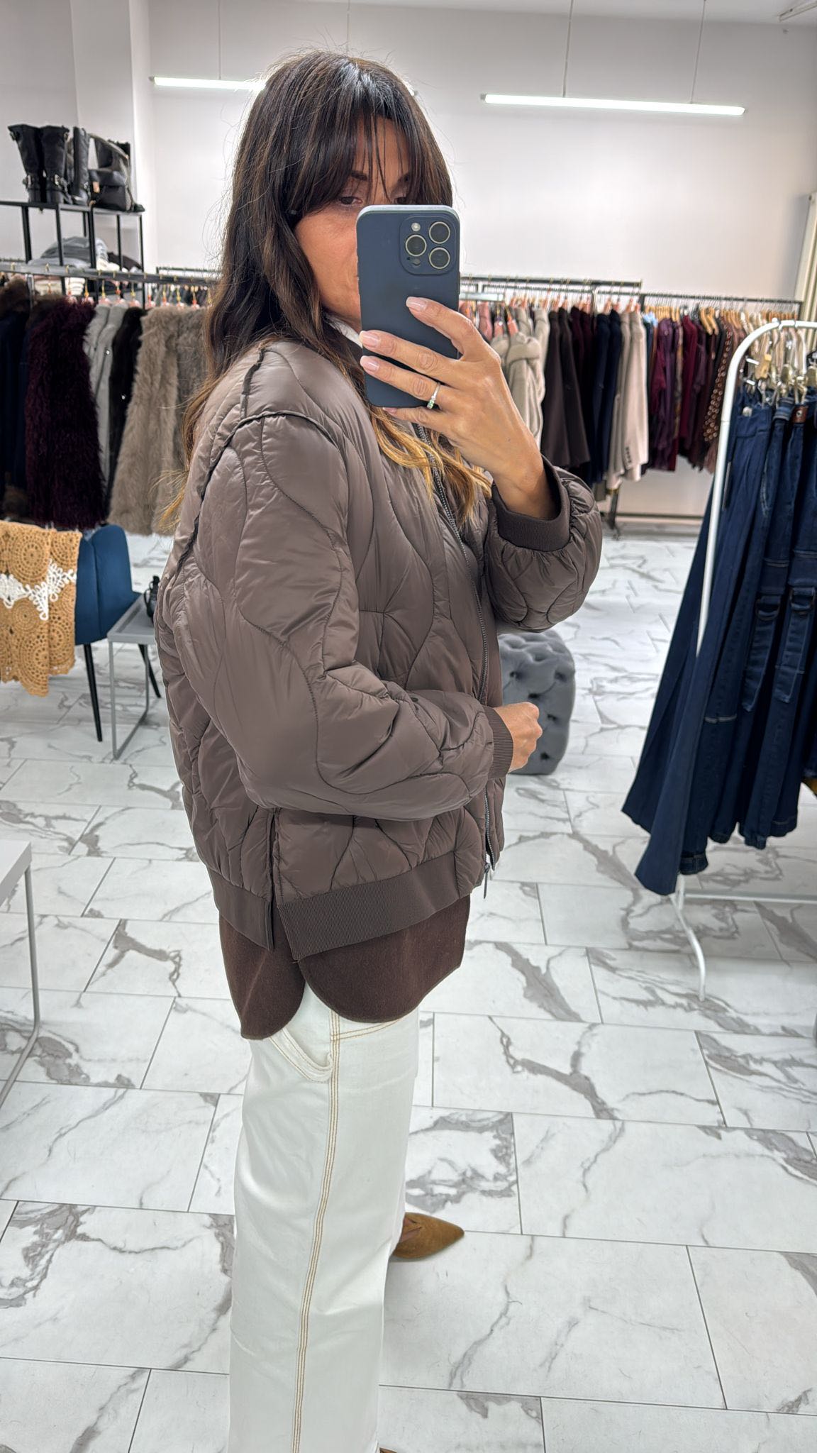 PIUMINO CON DOPPIO FONDO CIOCCOLATO