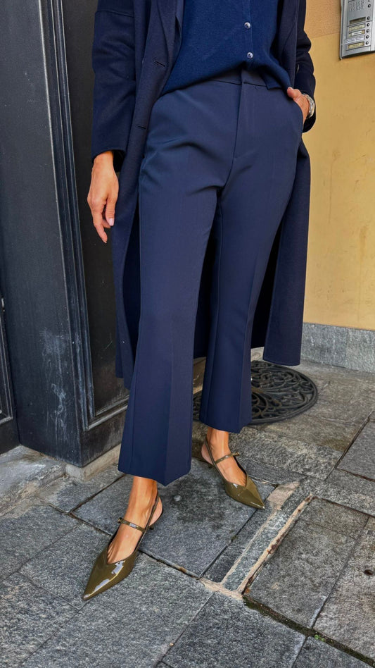 PANTALONE TROMBETTA BLU