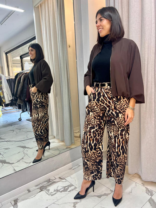 JEANS MACULATO SCURO