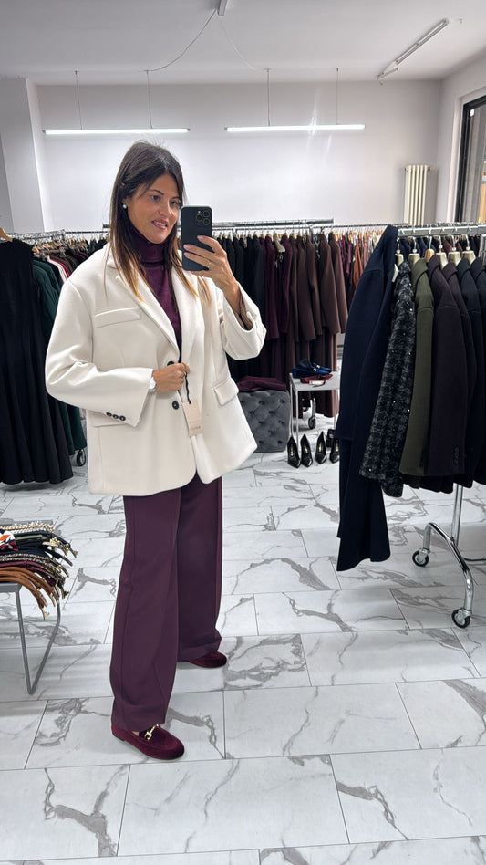 GIACCA PANNO OVER PANNA