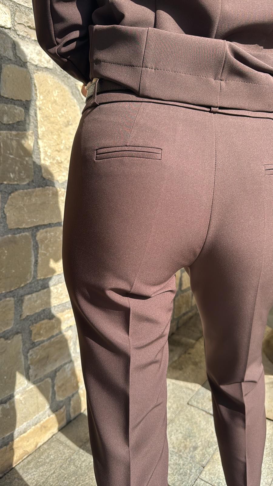 PANTALONE BASIC CIOCCOLATO