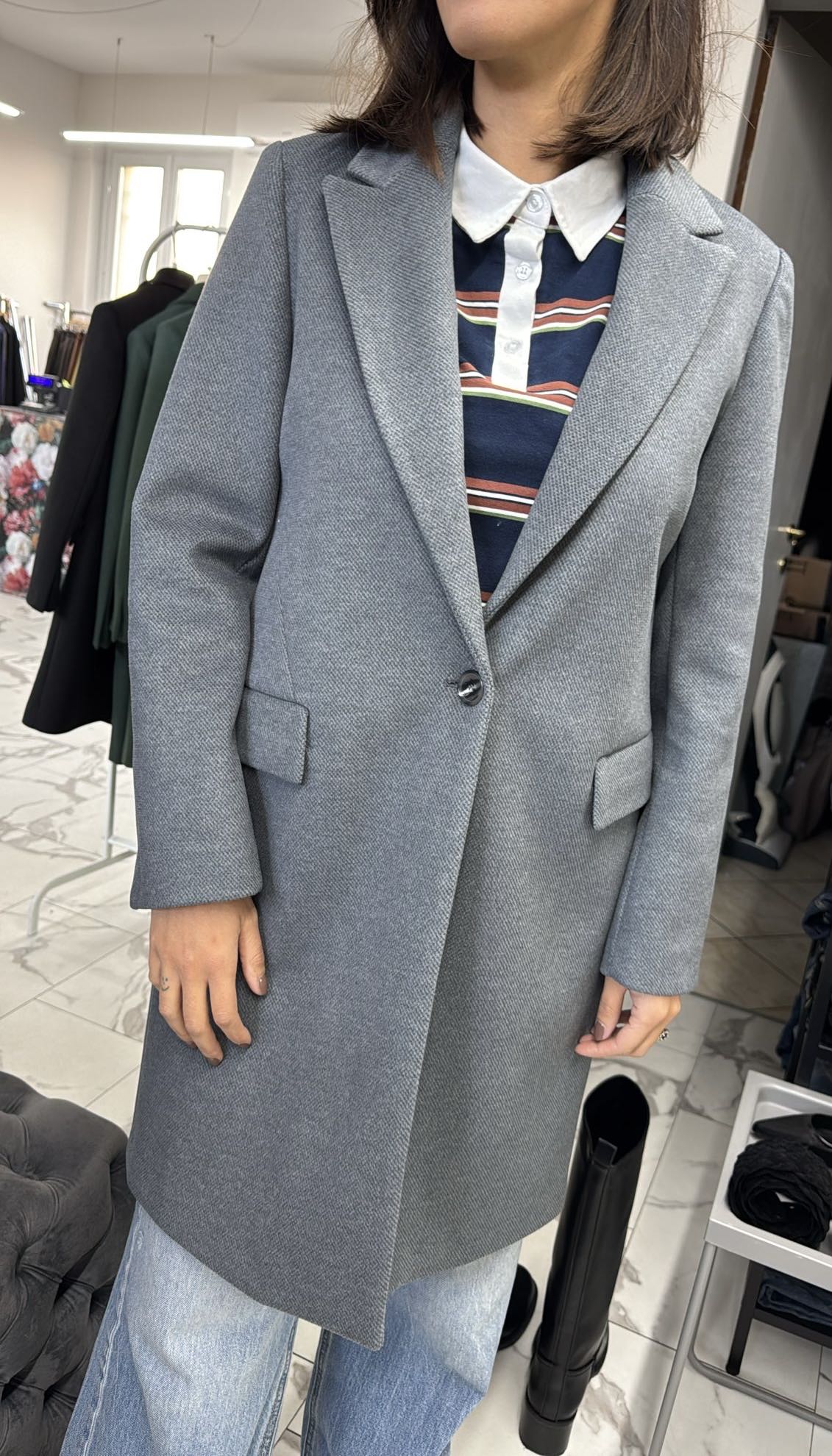 CAPPOTTO BASIC GRIGIO