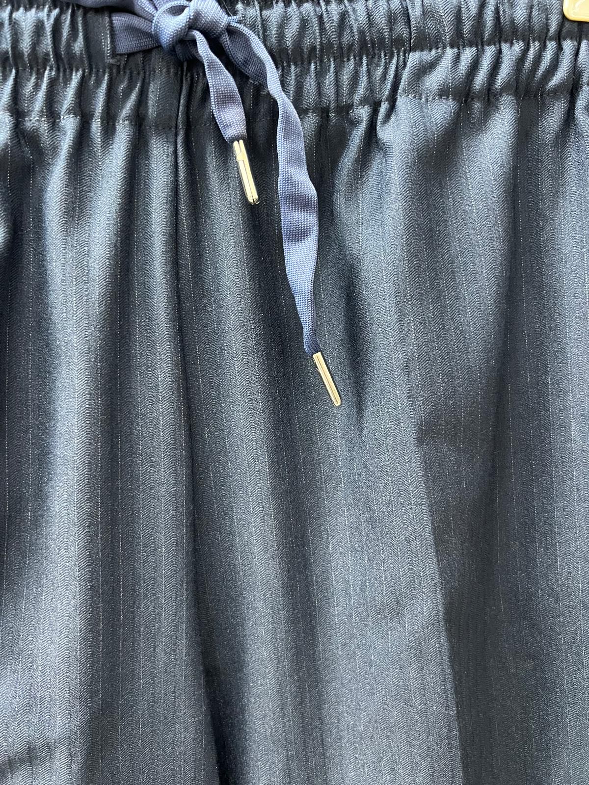 PANTALONE ALBA GESSATO BLU