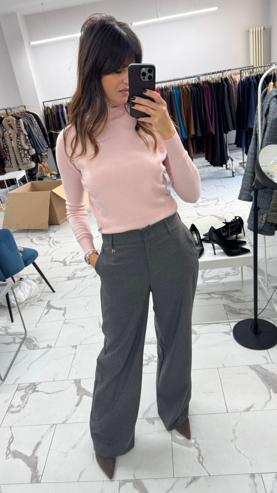 DOLCEVITA BASIC LANA ROSA