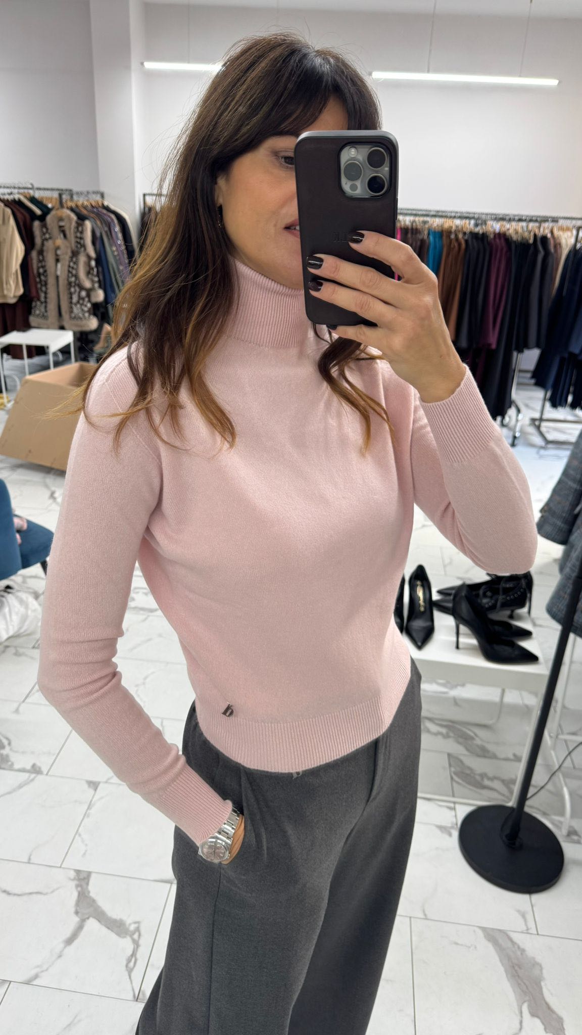DOLCEVITA BASIC LANA ROSA