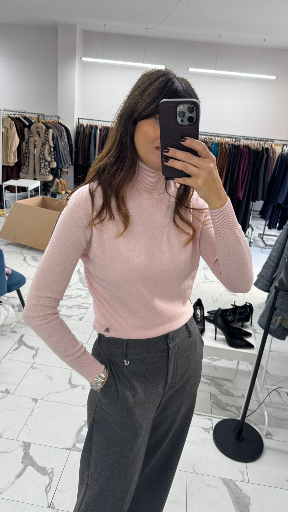 DOLCEVITA BASIC LANA ROSA