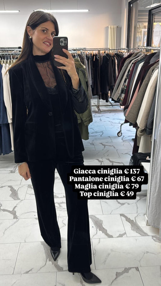 GIACCA CINIGLIA NERA
