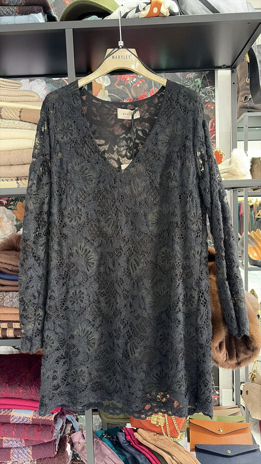 ABITO PIZZO MANICA LUNGA