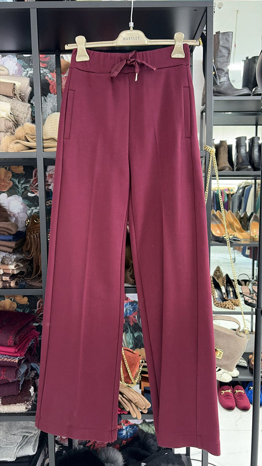 PANTALONE IN FELPA GARZATO VINACCIA