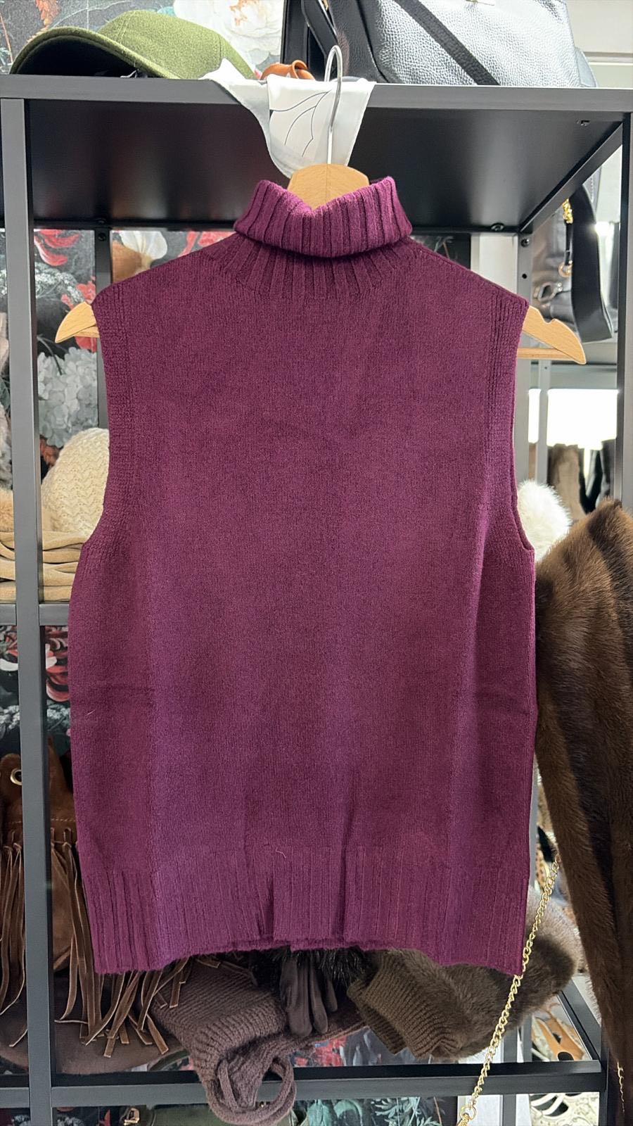 GILET DOLCEVITA VINACCIA