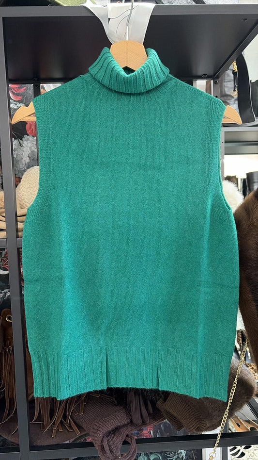 GILET DOLCEVITA VERDE