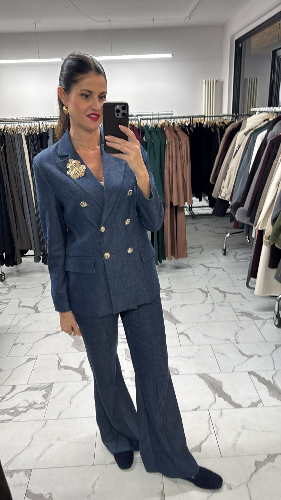 GIACCA JEANS DOPPIOPETTO SPILLA BLU