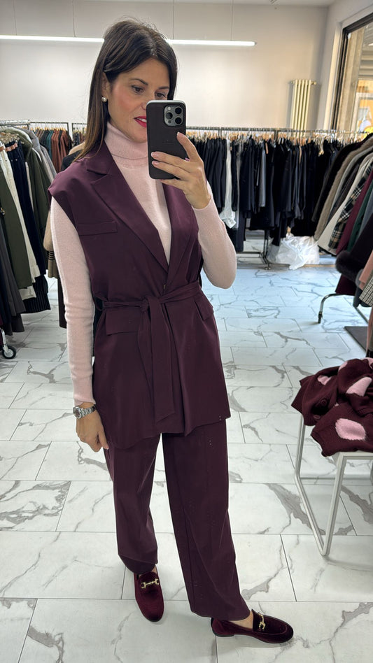 GIACCA SMANICATA VINACCIA