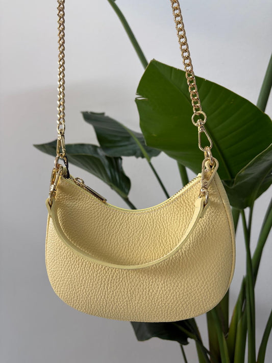 BORSA OPHIDIA GIALLA