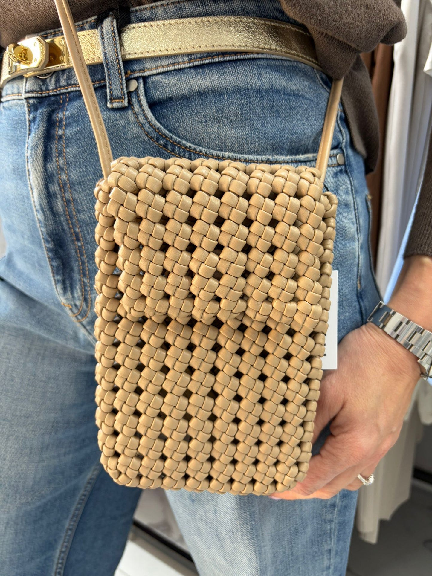 TRACOLLINA INTRECCI SABBIA