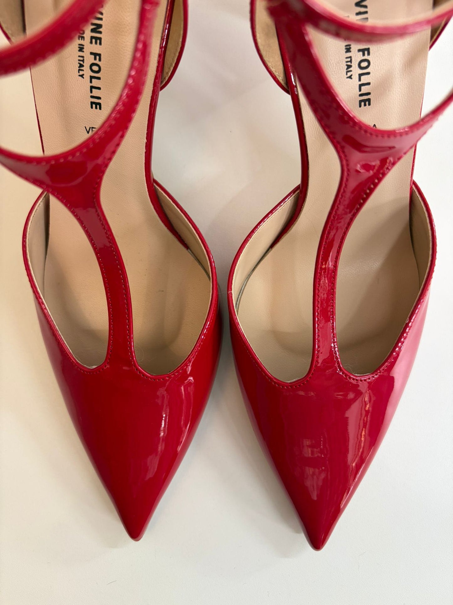 TANGHERA IN VERNICE PAPAVERO