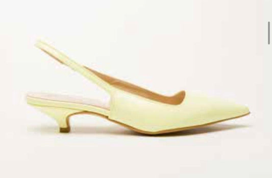 SLINGBACK GIALLA tacco 3