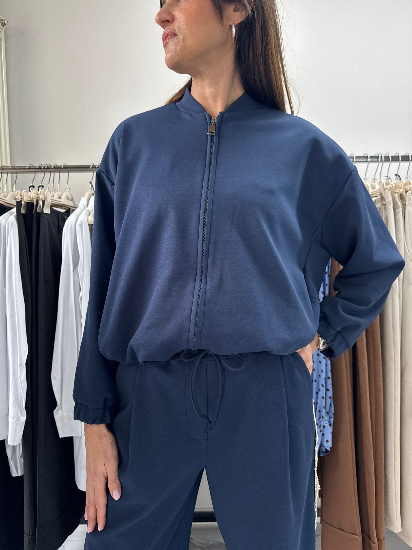 COMPLETO SPORTY CHIC BLU