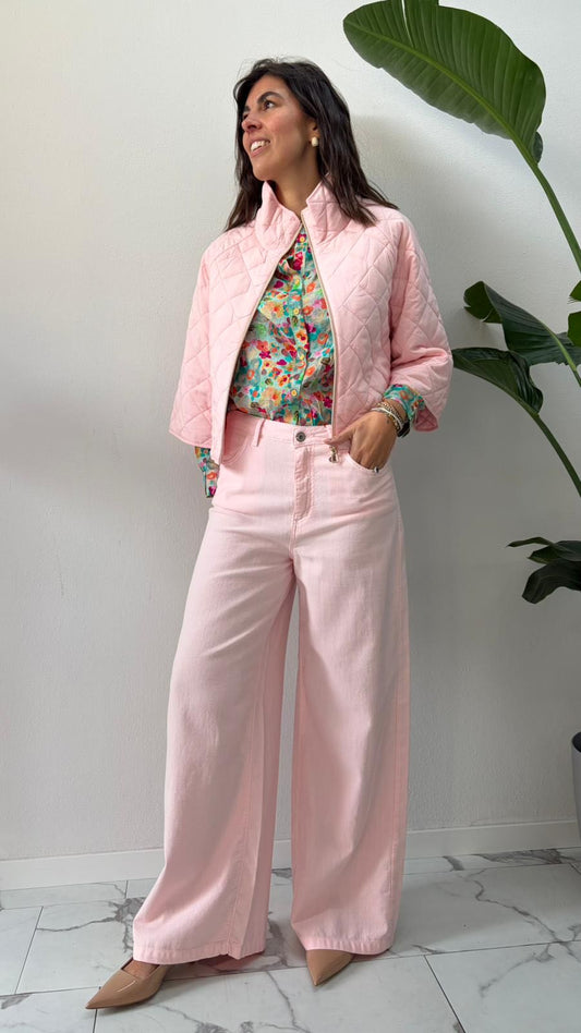 JEANS PALAZZO ROSA