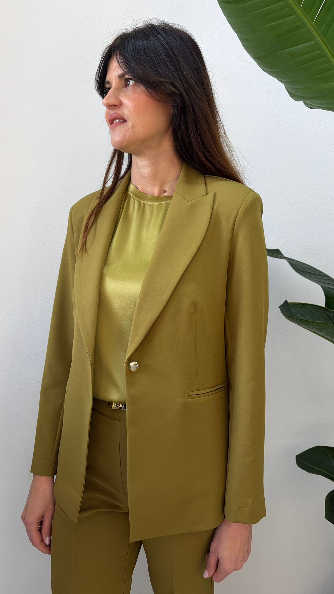 T-SHIRT VISCOSA OLIO