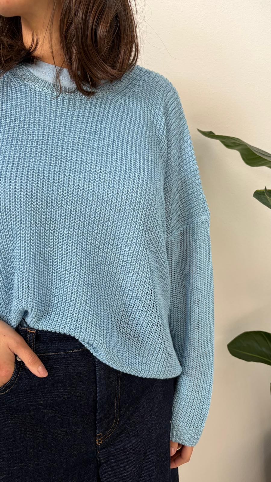 MAGLIONCINO SCATOLETTA AZZURRO