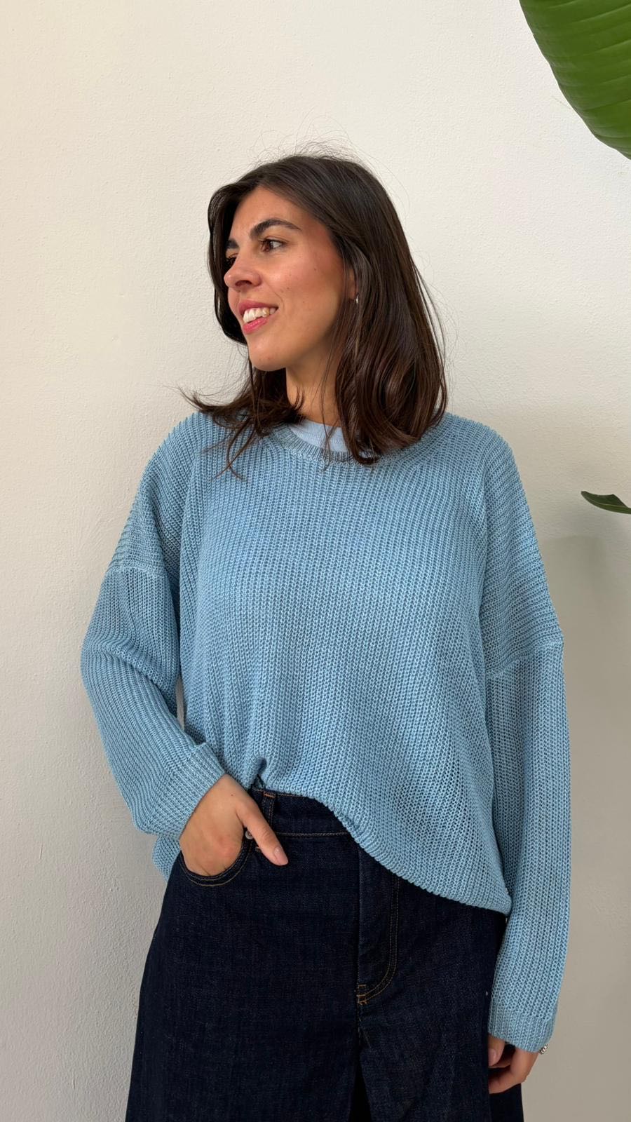 MAGLIONCINO SCATOLETTA AZZURRO