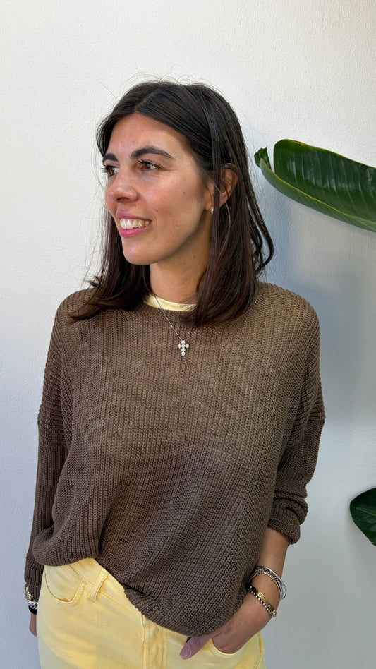 MAGLIONCINO SCATOLETTA CIOCCOLATO