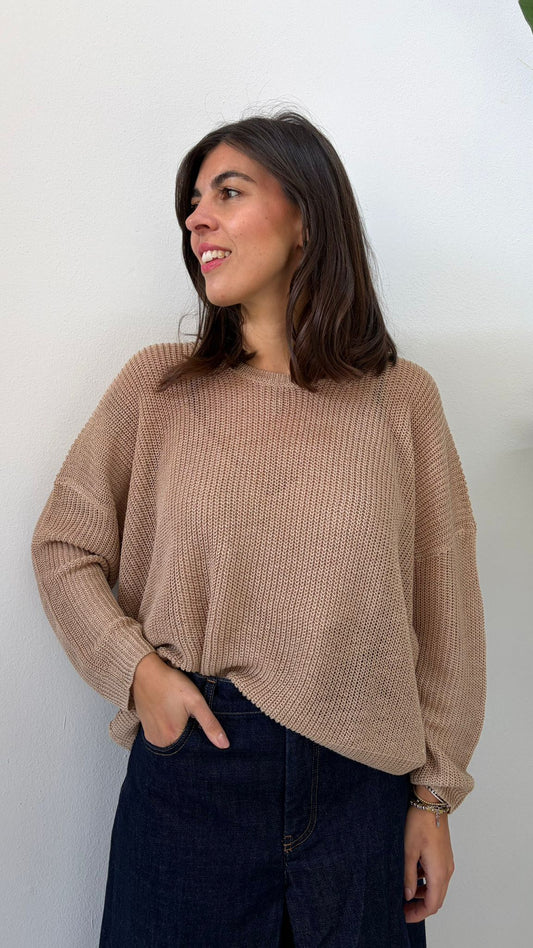 MAGLIONCINO SCATOLETTA SABBIA