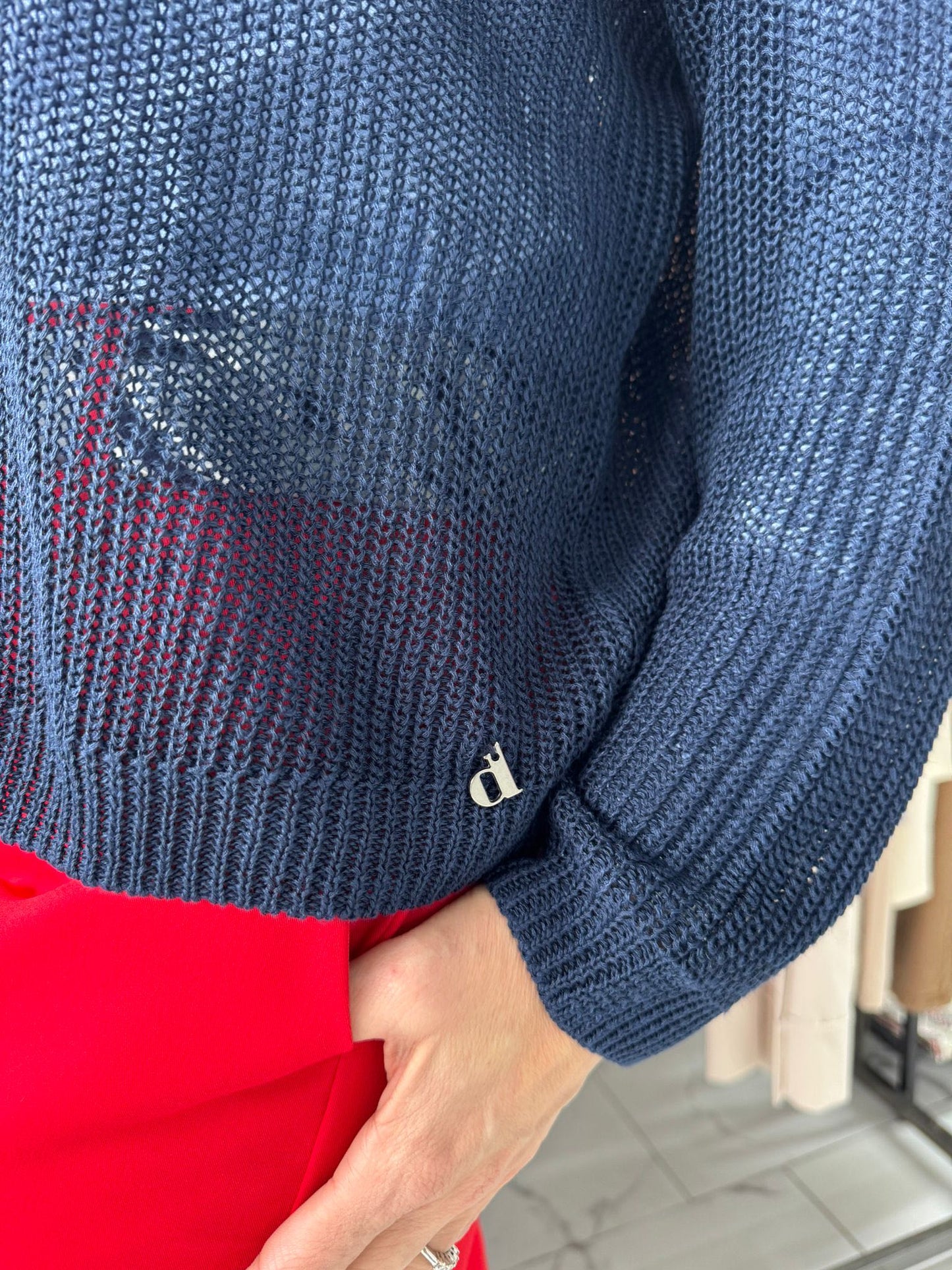 MAGLIONCINO SCATOLETTA BLU